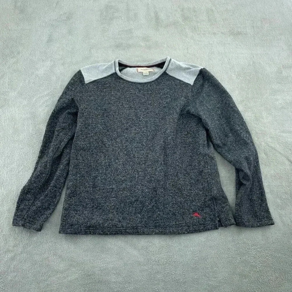 Tommy Bahama Crew Neck Sweatshirt Mens XL Gray 2916 - Picture 1 of 9